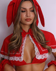 Lia Red Riding Hood Costume Set – Red