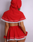 Lia Red Riding Hood Costume Set – Red