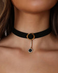 Sidonie Lingerie & Accessories Set - Black-Fascinating_Nights