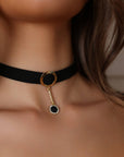 Sidonie Lingerie & Accessories Set - Black-Fascinating_Nights
