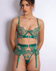 Sidonie Lingerie Set - Jade-Fascinating_Nights