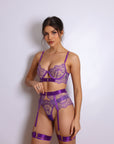 Sidonie Lingerie Set - Violet-Fascinating_Nights