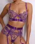 Sidonie Lingerie Set - Violet-Fascinating_Nights