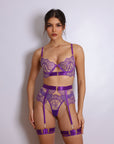 Sidonie Lingerie Set - Violet-Fascinating_Nights