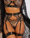 Sidonie Signature Lace Robe Set-Fascinating_Nights