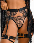 Sidonie Signature Lace Robe Set-Fascinating_Nights