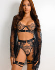 Sidonie Signature Lace Robe Set-Fascinating_Nights