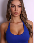 Sierra Open-Back Halter Sports Bra – Royal Blue-Fascinating_Nights