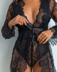 Signature Lace Robe + Gift Box Set-Fascinating_Nights