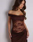 Sylvie Lace Maxi Dress - Brown-Fascinating_Nights