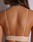 Zen Ultra-Fine Strap Plunge Bralette – Skin Tone-Fascinating_Nights